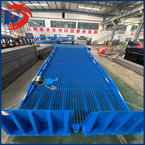Plataforma móvil de carga y descarga de contenedores, plataforma de almacenamiento y logística, capacidad de carga del puente de tablones de 10 toneladas - Product Image 6