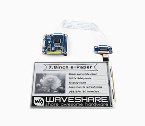7,8 модуль экрана Raspberry Pi e-ink поддерживает Локальное обновление и поддерживает USB/SPI/I80