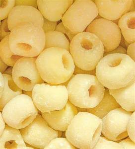 HACCP & ISO認定新シーズン冷凍フルーツバルクカートン冷凍雪梨半分