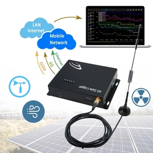 Multi-canales 4-20mA 0-5V entrada de señal analógica Temperatura 4G registrador de datos Congelador Cámara fría Termómetro digital Registrador de datos