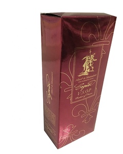 定制印刷纸板酒盒制造商750毫升纸葡萄酒纸箱盒带分隔件个性化纸酒盒 - Product Image 5