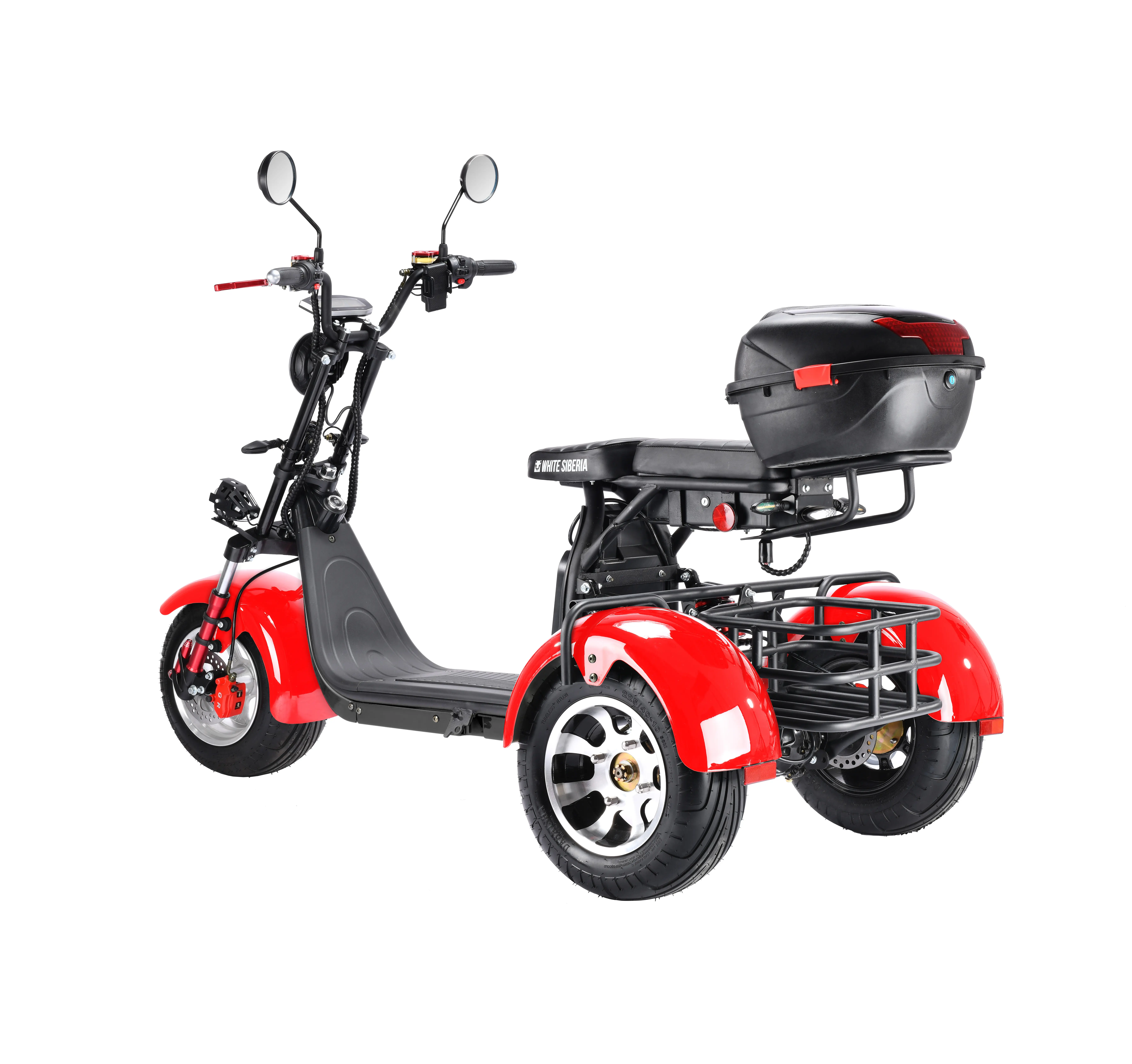 Tricycle et chariot de golf électrique 2021 W 60V 21ah, trottinette flambant neuf et meilleur, en stock en russie, service de garantie local, nouveauté 3000