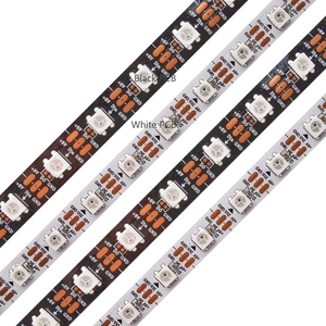 5V WS2812B SMD5050 60 светодиодов/м 144 светодиодов/м 10 мм 12 мм IP20 IP65 IP67 IP68 гибкая WS2812IC Адресуемая Светодиодная лента RGB - Product Image 1