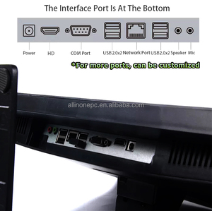 Pantalla táctil Aio Pc Computadora ultrafina Todo en uno Software de hardware de PC Computadora de escritorio barata de 23,8 pulgadas para la escuela Oficina en casa - Product Image 5