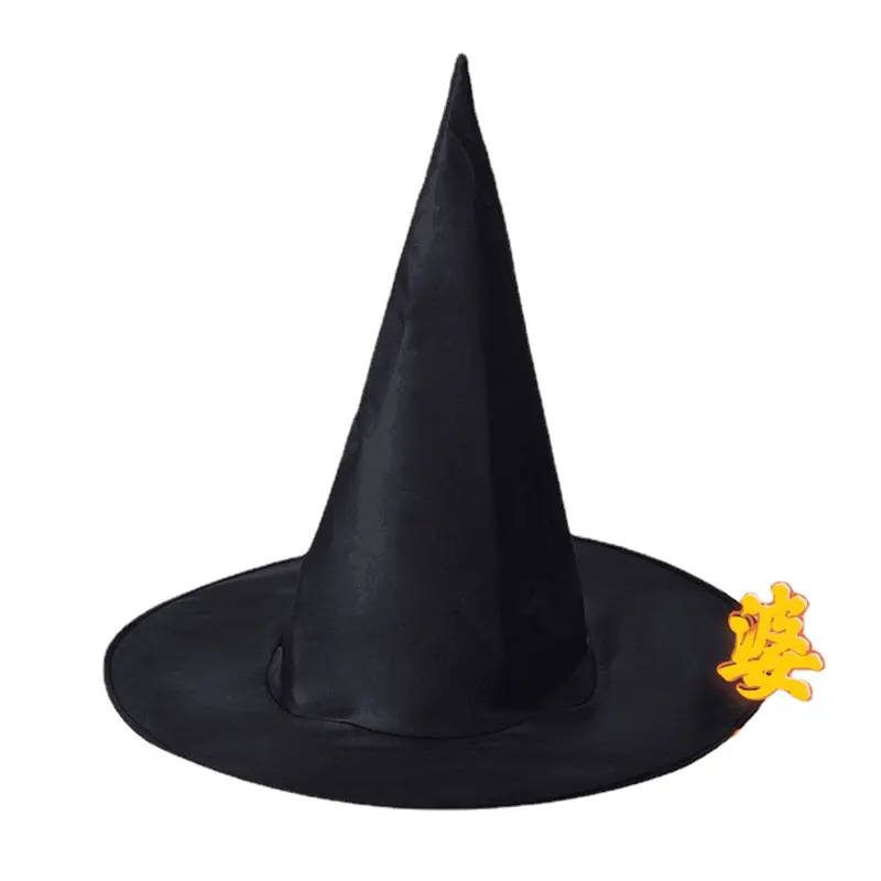 Halloween Show party a punta Harry Potter Magic hat Oxford cloth All Black witch