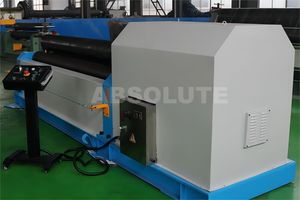 Versatile Mechanical 3-<strong>Roller</strong> <strong>Symmetrical</strong> Plate <strong>Rolling</strong> <strong>Machine</strong> for Cone <strong>Rolling</strong> and Roof Sheet Making