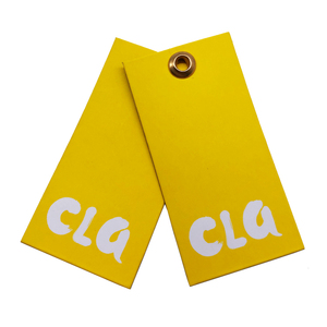 Custom Luxury <strong>Hang</strong> <strong>Tags</strong> Garment Hangtag Label Printing Name Logo Paper Hanging <strong>Tag</strong> <strong>With</strong> <strong>String</strong> - Product Image 3