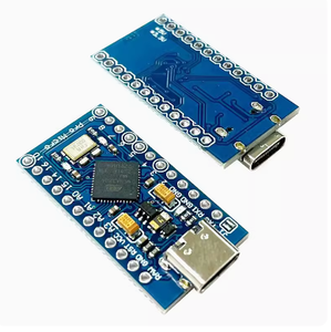 Yeni ve orijinal Pro mikro mikrodenetleyiciler geliştirme devre kartı modülü ile mikro/Mini/tip-c USB ATmega32U4 5V/16MHz IC çip