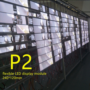 Flexible Hd Display Advertising Led Video Wall P1.<strong>5</strong> P1.8 P2 P2.<strong>5</strong> P3 P4 Curved Led Screen Flexible Led Video Display - Product Image 6
