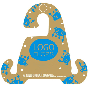 Bosirui Custom Logo Doek Sok Hanger Multifunctionele Garderobe Toepasbare Papieren Haak Kraft Papier Hangers Kartonnen Display Haken - Product Image 2