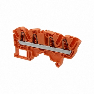 מחברי PCB 1SNK706032R0000 4 מצבים קצה בלוק הזנה דרך מחבר 6.0 מ""מ דחיפה באביב 10-26 AWG 1SNK706032R