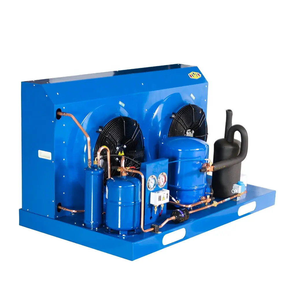 Compressor de refrigeração do quarto frio mt80 7hp r404a, unidade de condensamento