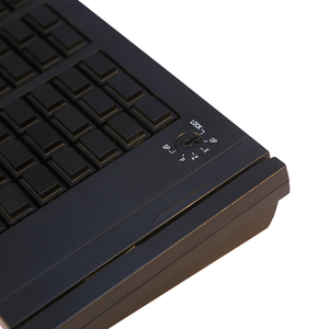 USB & PS/2 мембранная 66-клавишная клавиатура программирования для POS с MSR и электронным замком - Product Image 4