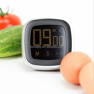 Küchen-Timer berührungsbildschirm Digitaltimer Countdown/Count Up mit lautem Alarm großer Display Hintergrundbeleuchtung magnetischer Rücken - Product Image 2