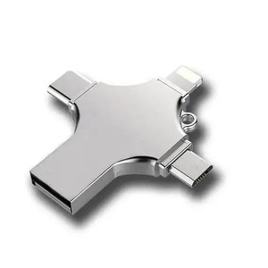 4-in-1 çok fonksiyonlu OTG USB Flash sürücü, Android tip-c Pendrive, 3.0 depolama diski için uygun - Product Image 3
