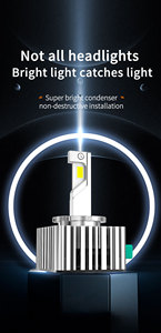 氙气灯G22用Asruex HID发光二极管灯泡D1 D3转换灯泡 - Product Image 6