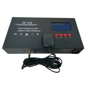 Онлайн-контроллер offiline DMX SPI Master, RGB pixel Ethernet led dmx управление, программируемый светодиодный контроллер с дистанционным управлением через приложение RF - Product Image 3