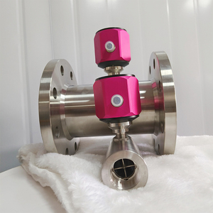 High Accuracy Turbine <strong>Flowmeter</strong> for Fuel Diesel Water &amp; Compressed Air Flange Connection Velocity <strong>Flowmeter</strong> - Product Image 3