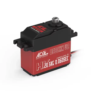AGFRC 2S HV B53CHN V2 20.5KG yüksek tork 0.06Sec hızlı hız çekirdeksiz Motor standart dijital Servo RC araba için/jetleri - Product Image 1