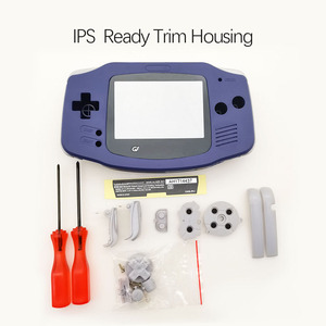 เคสแข็งแบบใหม่สำหรับ GAMEBOY ADVANCE IPS LCD,เคสเปลือกแข็งแบบปรับแต่งได้สำหรับ GBA IPS ไฟแบ็คไลท์ LCD ฝาหลังแบบเต็มจอ - Product Image 3