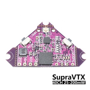 Supra VTX 5.8G 40CH 25mw 100mw 200mw verici OSD ayarlanabilir fırçalanmış Bwhoop Mobula7 Mobula6 FPV yarış Quadcopter - Product Image 2