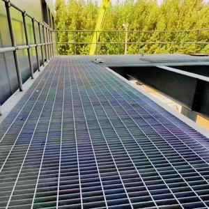 Ce Chứng Nhận Hiện Đại Nhiệm Vụ Nặng Nề Thép Không Gỉ Lưới Khả Năng Tải Cao Ngoài Trời Lối Đi Tầng An Toàn Nền Tảng enzar Kim Loại EM-SG - Product Image 6