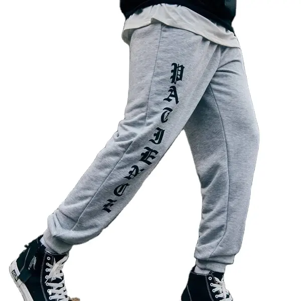 Pantalon de survêtement avec Logo personnalisé pour hommes, uniforme de sport, jogging, avec lettres graphiques