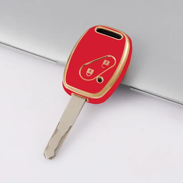 Funda roja de 2 botones