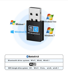 150Mbps迷你USB 2.4G和BT4.0无线WiFi加密狗台式电脑 - Product Image 4