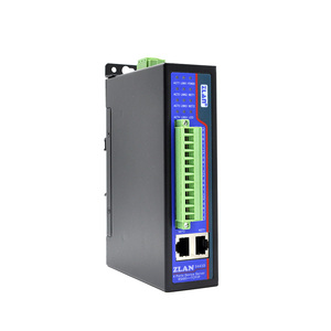 Convertidor serial de aislamiento de 4 puertos a Ethernet TCP IP Modbus RTU TCP ZLAN5443D