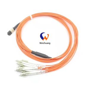 MPO/<strong>MTP</strong> Optical Fiber Patchcord 3M 8Core 12core 24core PVC LSZH SM 9/125um G.652DMM <strong>Trunk</strong> Cable Fiber Optic Patchcord OEM ODM - Product Image 4