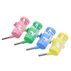 75ml hamster tự động uống chai nhỏ Pet nước quả trung chuyển với treo Pet uống đầu nhựa uống chai nước - Product Image 1