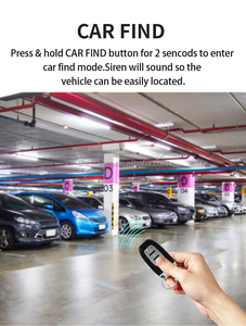 Smart <strong>Push</strong> Start <strong>Button</strong> Engine <strong>Keyless</strong> Entry Car Alarm <strong>System</strong> With App - Product Image 6