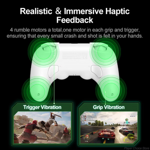 Xbox serisi X S için 8BitDo Pro 2 Xbox denetleyici PC Xbox One Windows 10 11 Hall etkisi joystick ve tetikleyiciler kablolu gamepad - Product Image 6