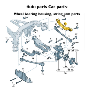 ออยคูลเลอร์อะไหล่ช่วงล่างควบคุมแขนสำหรับ Porsche Auto Standard สำหรับ94810727603 - Product Image 2
