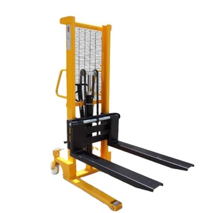 简单堆垛机可移动液压物流手定制手动液压平台堆垛机 - Product Image 5