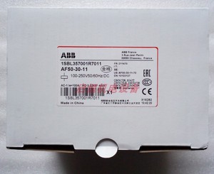 Per ABB genuino AF50-30-11 contattore a tre poli per PLC di programmazione e controllo industriale 20-60VDC 48-130V 100-250V - Product Image 1