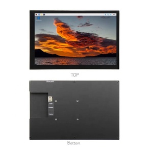 10,1 "LCD IPS-Anzeige modul Gehäuse Raspberry Pi 1280x800 10 10,1 Zoll TFT-Display LCD Kapazitiver Touchscreen-Monitor mit Gehäuse