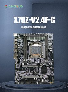 Sıcak satış 128GB dört kanal DDR3 soket LGA2011-V1/V2 Xeon E5 işlemci X79 yonga seti M.2 USB3.0 SATA3.0 masaüstü anakart