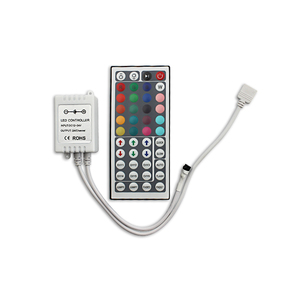 Высокоэффективный DC12V 24V 2A 3CH RGB ИК пульт дистанционного управления с 44 ключами заводская цена для светодиодных лент бар диммеры - Product Image 4