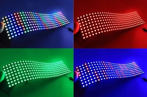 WS2812B WS2812 SK6812 LC8816E LED-Panel-Chip 8x16MM 128 Pixel Vollfarb-Panel-Bildschirm Adressierbares Matrix-LED-Licht - Product Image 6
