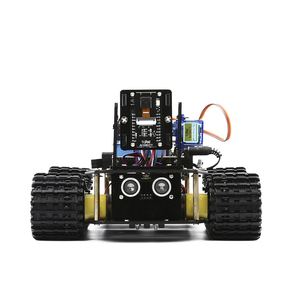 Für Arduino DIY Programmable Robot Car Kit mit Ultraschalls ensor und Tutorial Guide für Robotik-Enthusiasten