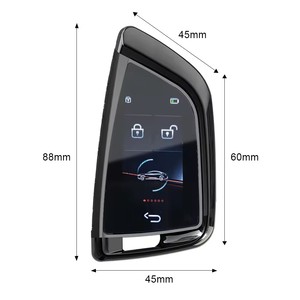 จอแสดงผล LCD สากลยอดนิยมอัพเกรดกุญแจรถรีโมทคอนโทรลอัจฉริยะแบบไร้กุญแจสําหรับกุญแจรถ B-MW - Product Image 5