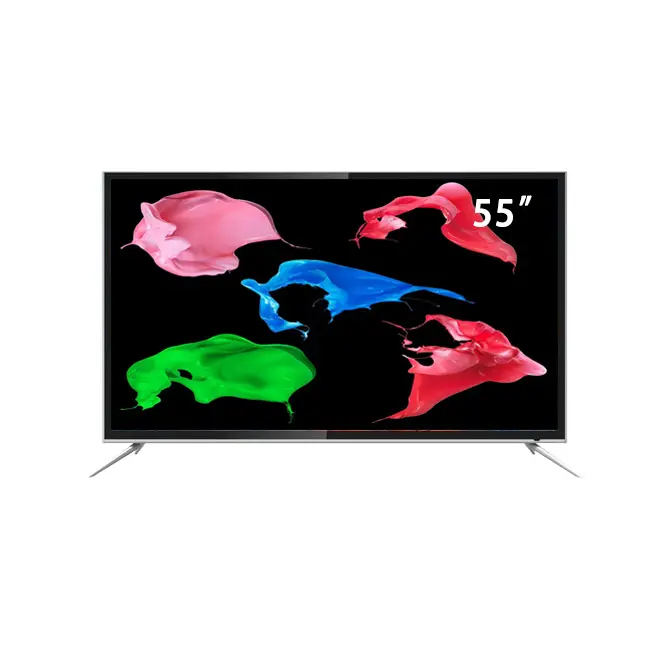 Smart TV temperada à prova de explosão 43 50 65 75 55 polegadas TV 55 bolsas tela ultra HD