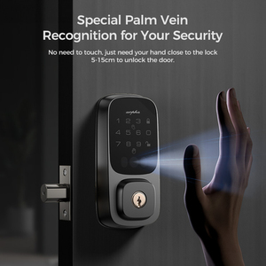 Arpha SP300 <strong>Remote</strong> Unlock PIN Code Keypad Digital Anti-hijacking WiFi Connection Waterproof Palm Vein Smart Door <strong>Lock</strong> for Home - Product Image 3