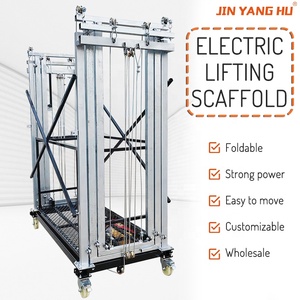 JIN YANG HU 6m 8M Andamio de control remoto Plataforma de escalada móvil rodante Construcción de andamios eléctricos para la construcción - Product Image 5