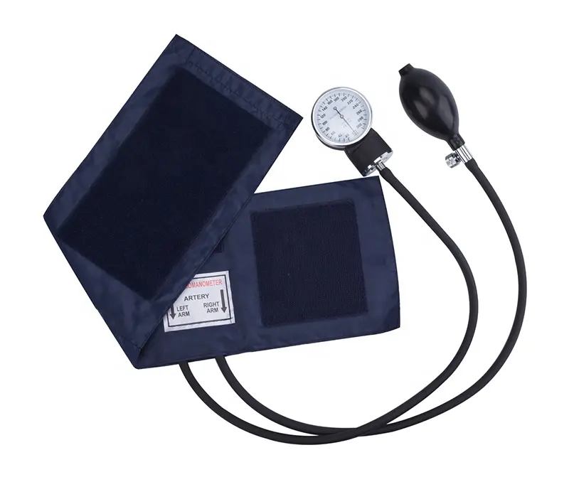 Monitor de presión arterial sin mercurio de alta calidad, esfigmomanómetro aneroide de seguridad con estetoscopio