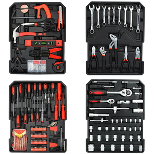 专业供应商工匠钢储物手工具套装箱式手提箱工具组带盒 - Product Image 2