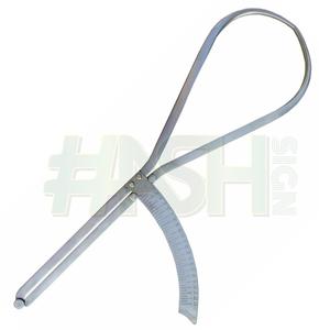 Bertillon sefalometre kafa ölçüm kumpas/yayılma kumpas ile geleneksel kafa ölçümü - Product Image 3