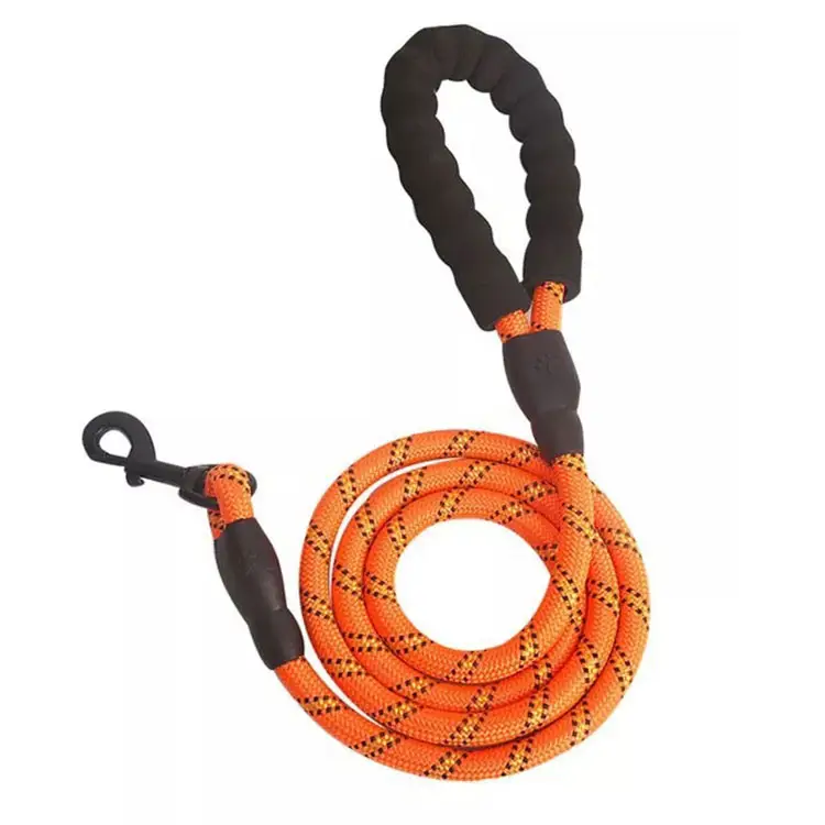Con comoda maniglia imbottita fili altamente riflettenti di alta qualità guinzaglio per cani con corda resistente e resistente